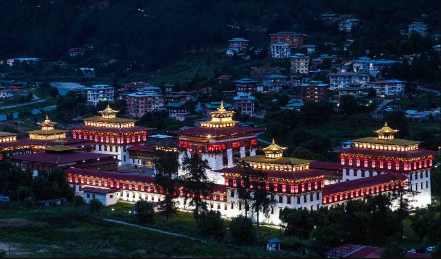 Tashichho Dzong, Thimphu, Thimphu District, Bhutan